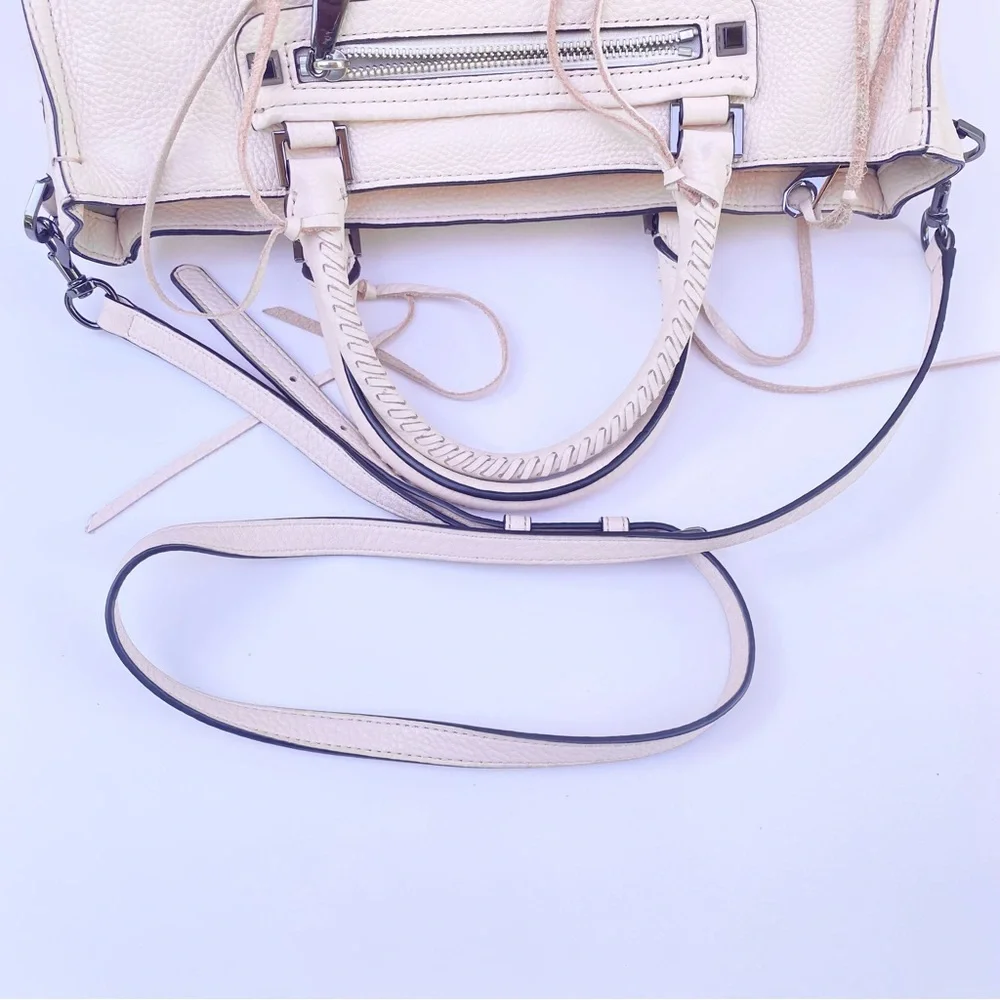 Rebecca Minkoff Pale Pink Leather Tote Bag